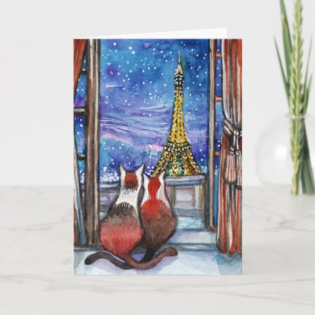 Datum in der Nacht Karte (Vorderseite)