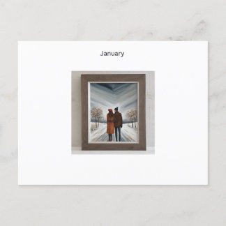 Datum Nacht Einladung Januar