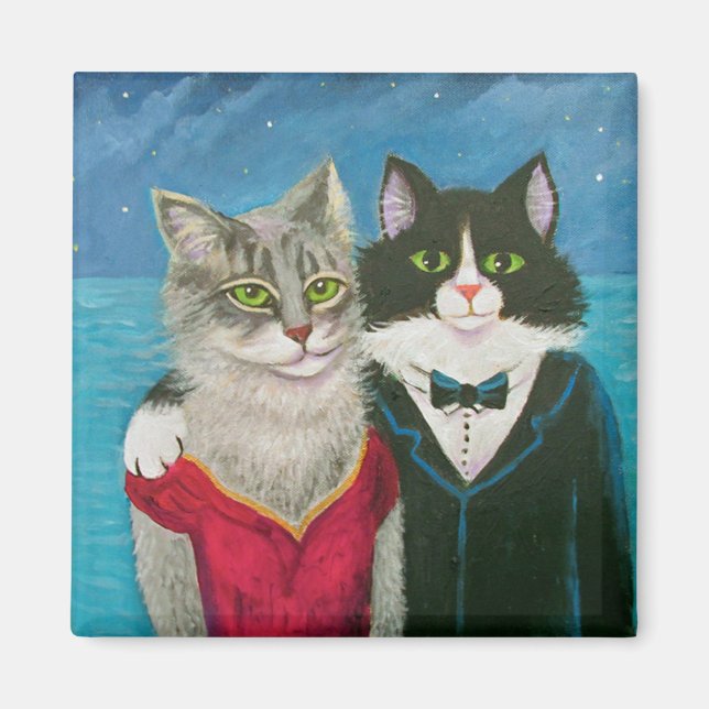 Datum Nacht Magnet (Vorne)