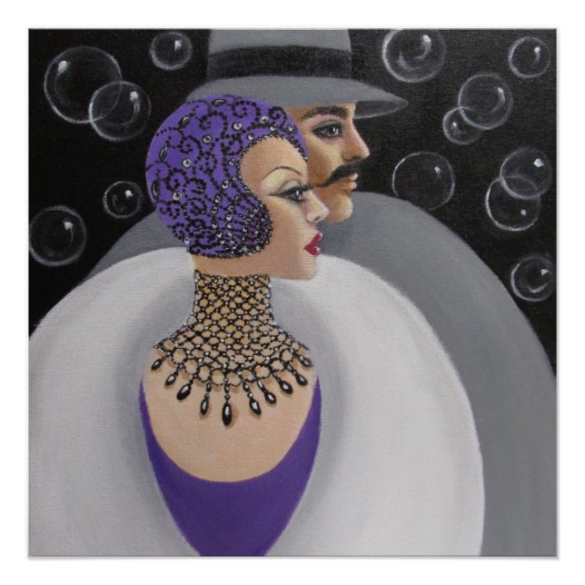 Datum Nacht Poster (Vorderseite)