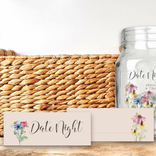 Datum Night Idea Wildflower Charm Botanical Card