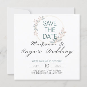 DATUM SPEICHERN BESTES ANGEBOT HOCHZEITSEINL EINLADUNG