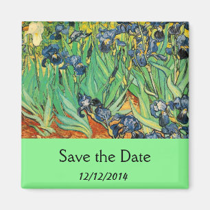 Datum speichern, Vincent van Gogh, Schwertlilien Magnet