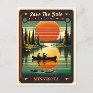 Datum vormerken   Minnesota-Einladungspostkarte Postkarte
