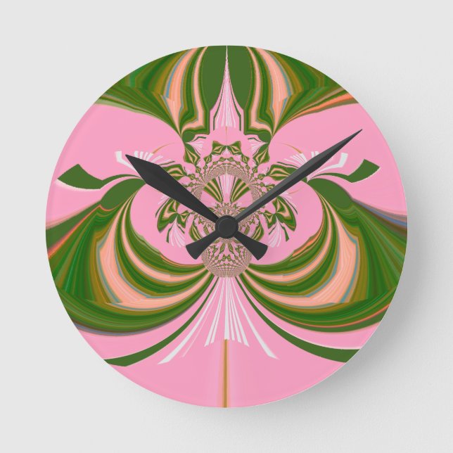 Datum vormerken runde wanduhr (Vorderseite)