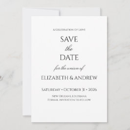Datum vormerken save the date