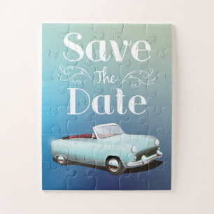 Datum vormerken Vintage Oldtimer