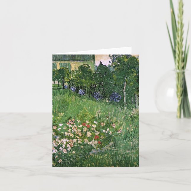 Daubigny's Garden Van Gogh Fine Art Karte (Vorderseite)