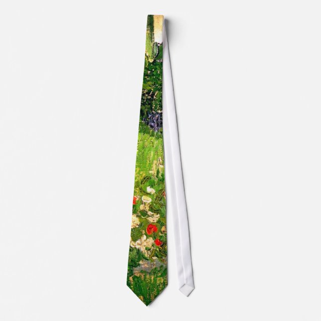 Daubigny's Garden Van Gogh Fine Art Krawatte (Vorderseite)