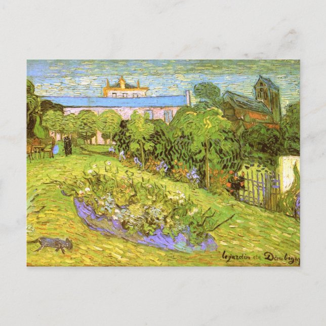 Daubigny's Garden Van Gogh Fine Art Postkarte (Vorderseite)