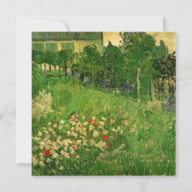 Daubigny's Garden von Vincent van Gogh, Le Jardin (Vorderseite)