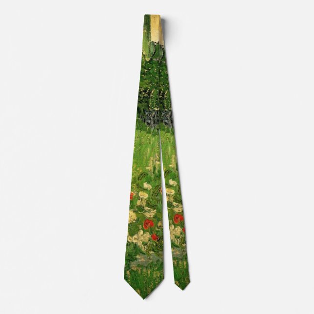 Daubigny's Garden von Vincent van Gogh, Le Jardin Krawatte (Vorderseite)
