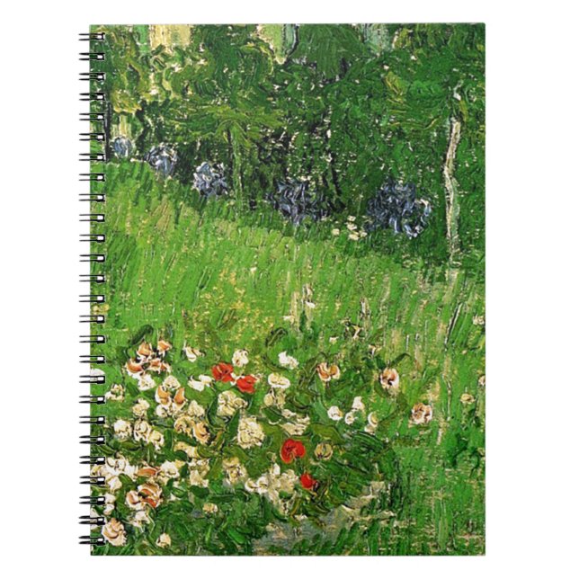 Daubignys Garten. Vincent van Gogh, schön Notizblock (Vorderseite)