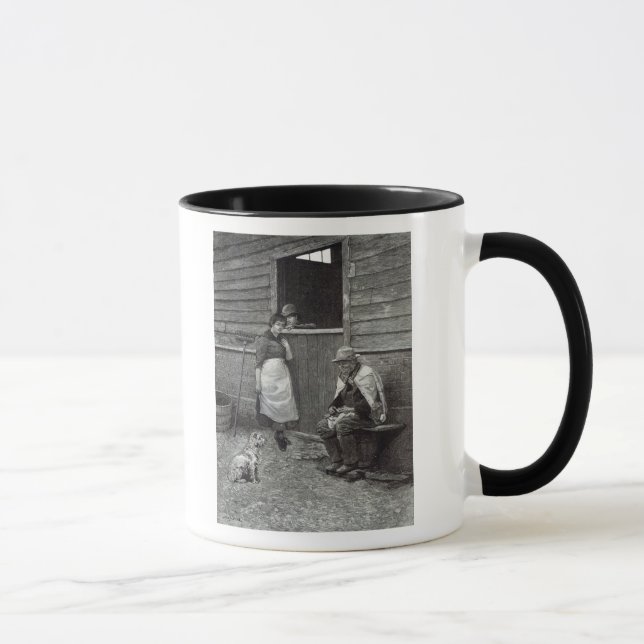 Dauer, "von der Freizeit-Stunde", 1888 Tasse (Rechts)