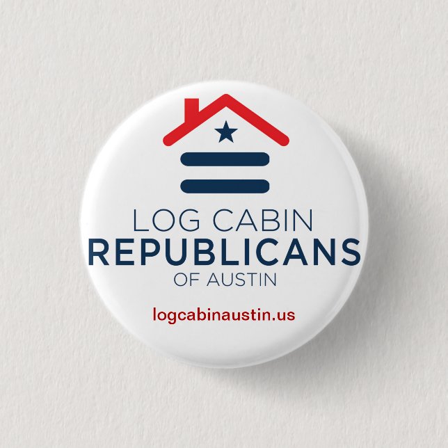 Dauerbetrieb-Restbild Austin runder Knopf - neues Button (Vorderseite)