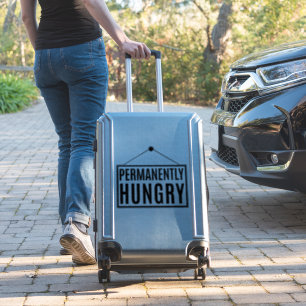 Dauerhaft Hunger Aufkleber
