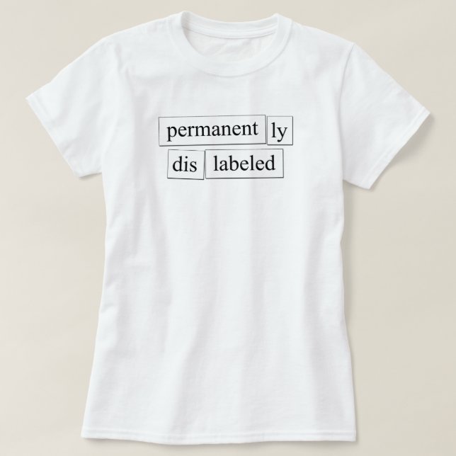dauerhaft mit Dielektrikum beschriftete magnetisch T-Shirt (Design vorne)