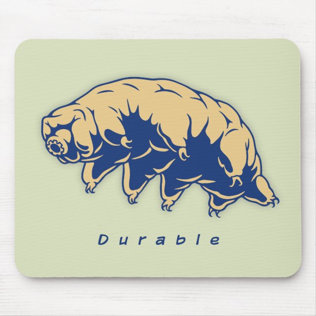 Dauerhaft - Tardigrade Mousepad (Vorne)