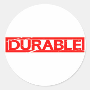 Dauerhafte Briefmarke Runder Aufkleber