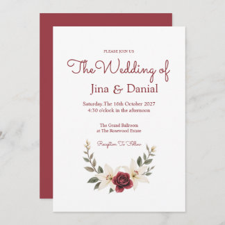 Dauerhafte Liebe Einladung