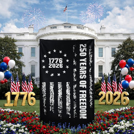 Dauerhafter amerikanischer Geist zum 250. Jubiläum Banner