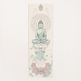 Dauerhafter Buddha Yoga Mat für einen komfortablen Yogamatte