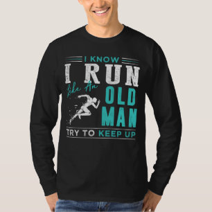 Dauerhafter Sprinter: Ich weiß, ich laufe wie ein  T-Shirt