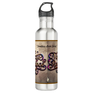 "Dauernde Embrace der Liebe" Edelstahlflasche