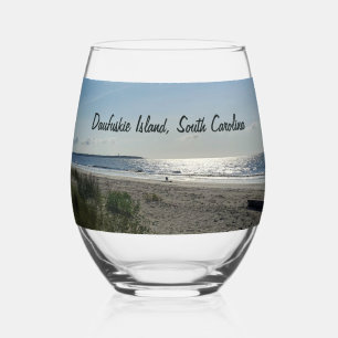 Daufuskie Island Hilton Head South Carolina Beach Weinglas Ohne Stiel
