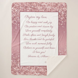 Daughter Be Happy Sherpadecke