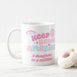 Daughter behielt, ein phantastisches Mädchen in Ro Kaffeetasse