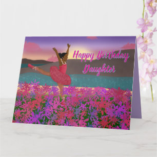 Daughter Birthday   Tanz   Afrikanisch Karte