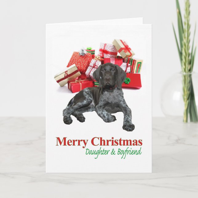 Daughter & Boyfriend Glossy Grizzy Weihnachten (Vorderseite)