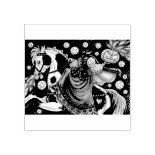 DAUGHTER DER SCHLAFENHOLLOW HALLOWEEN RUBBER-BRIEF GUMMISTEMPEL