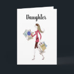 **DAUGHTER** FEIERT SIE!BIRTHTAG KARTE<br><div class="desc">ICH  DIESE KARTE PERSÖNLICH. ES SAGT ALLES... .*GLÜCKLICHER BIRTHTAG* UND * SCHAUMMER*</div>