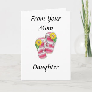 DAUGHTER FROM MOM AT GRADUATION KARTE