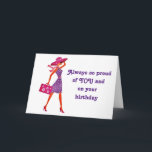 "DAUGHTER" GLÜCKLICHER GEBURTSTAG** KARTE<br><div class="desc">Was für eine nette Art zu sagen ***GLÜCKLICH GEBURTSTAG*** zu IHRER TOCHTER. Ich habe mehr davon mit verschiedenen Altern gemacht und vergessen Sie nicht,  dass Sie das Alter und den Vers auf allen meinen Karten ändern können. VIELEN DANK,  dass Sie bei einem meiner acht Läden angehalten haben!</div>