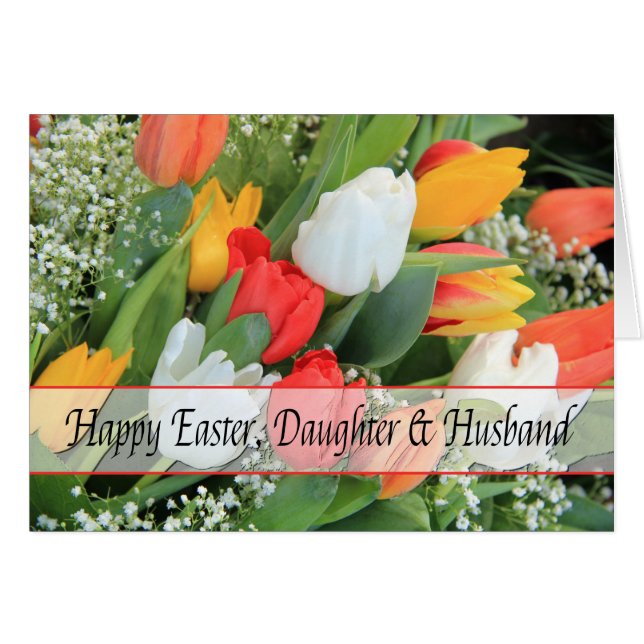 Daughter & Husband Happy Oaster (Vorderseite (Horizontal))