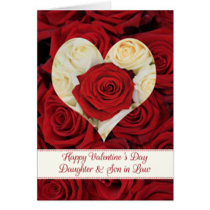 Daughter & Husband Happy Valentine's Day Rose