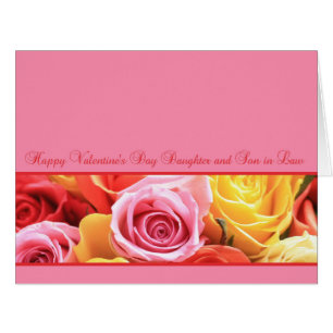 Daughter & Husband Happy Valentine's Day Rose