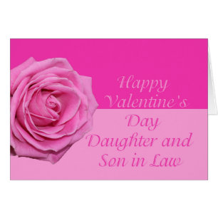 Daughter & Husband Happy Valentine's Day Rose