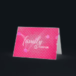 Daughter-in-law birthday karte<br><div class="desc">Birthday for daughter-in-law on bright pink and white polka dot background</div>