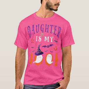 Daughter is My Boo Two Halloween Witch Boo Ghosts T-Shirt