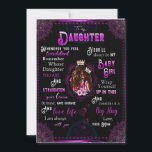 Daughter Lovers | Für meine Tochter Liebe Mama Einladung<br><div class="desc">Daughter Lovers | Zu meiner Tochter wirst du immer meine kleine Liebe sein,  deine Mama</div>
