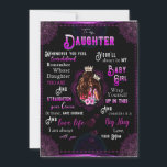 Daughter Lovers | Für meine Tochter Liebe Mama Einladung<br><div class="desc">Daughter Lovers | Zu meiner Tochter wirst du immer meine kleine Liebe sein,  deine Mama</div>