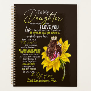 Daughter Lovers Für meine Tochter Liebe Mama Planer