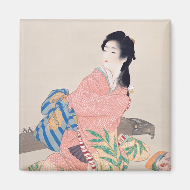 Daughter Miyuki (elegante japanische Dame, asiatis Magnet (Vorne)