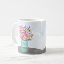 Daughter Mutter's Day Mason Jar Vase