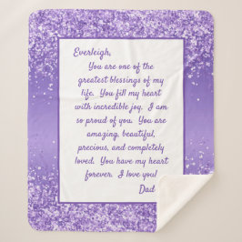 Daughter Proud von dir Sherpadecke