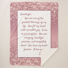 Daughter Proud von dir Sherpadecke